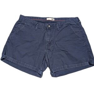 Levi's Women's Size 32W Navy Blue Red Tab Shorts